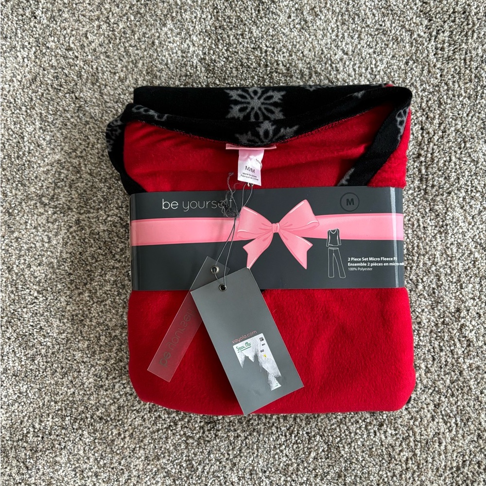 Be yourself micro‎ fleece pajama set
